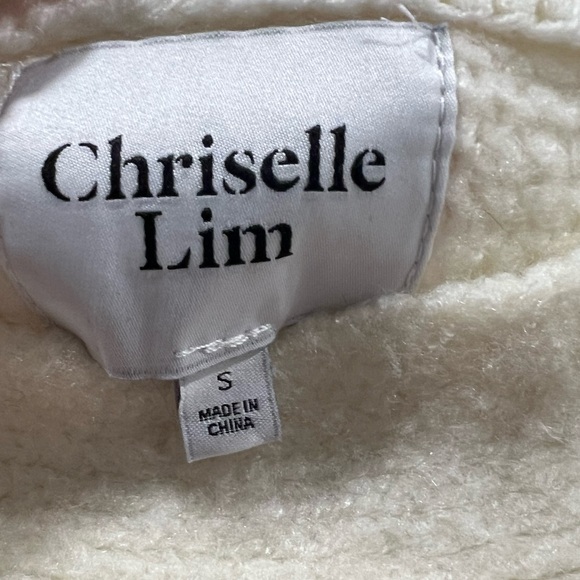 Chriselle Lim Sawyer Sweater‎ Dress Ivory Size Small - Picture 7 of 7